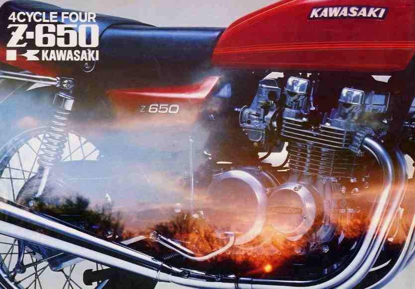 Afslut beskydning etnisk Kawasaki Z650