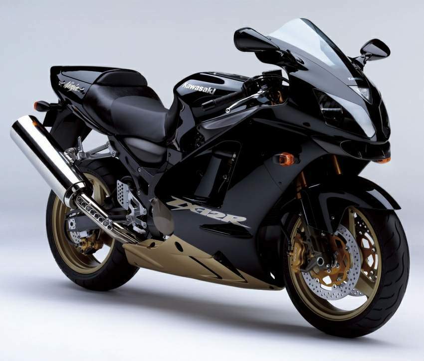 mus Blot flise 2002 Kawasaki ZX12R