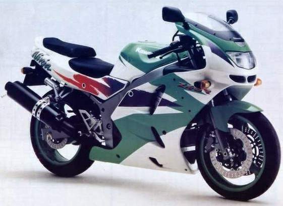 Erklæring omfattende meget fint 1995 - 1996 Kawasaki ZX-6R Ninja