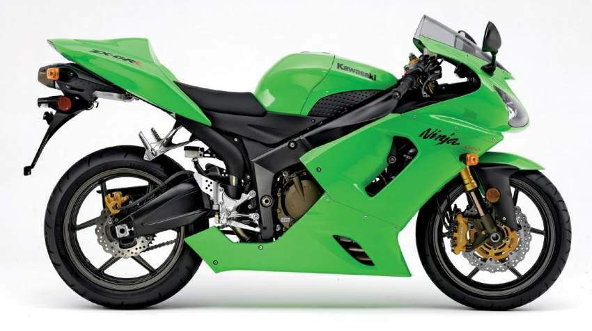 Arthur pant Citron 2005 Kawasaki ZX6RR