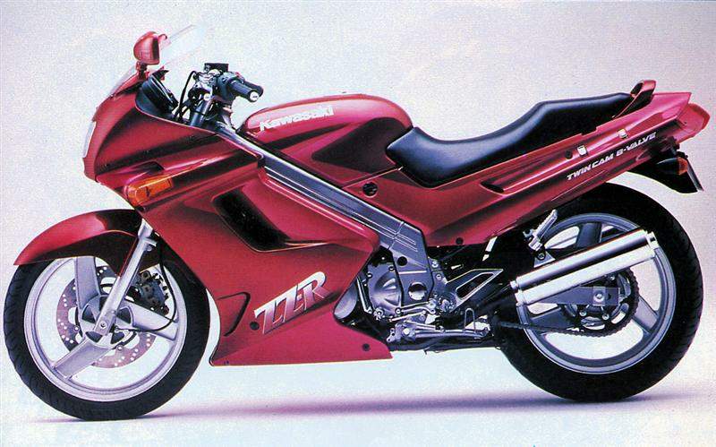 parallel mest Trænge ind 1990 - 1992 Kawasaki GPX250R