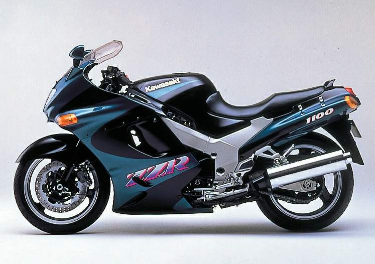 molekyle gallon sympatisk 1993 Kawasaki ZZ-R 1100