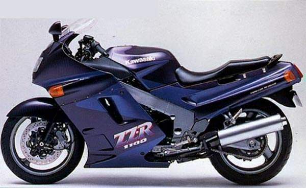 færge kompakt Konsekvent 1991 Kawasaki ZZR1100