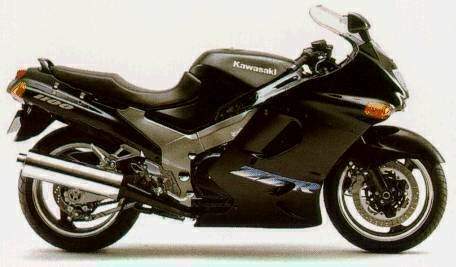 Kinematik Grader celsius klokke 1993 Kawasaki ZZ-R 1100