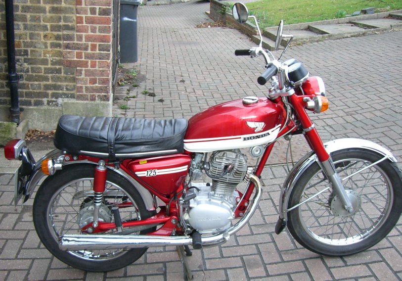1972 - 1973 Honda CB 125 1972