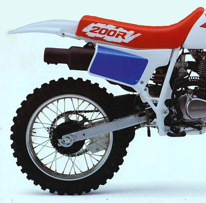 1991 - 1992 Honda XR 200R