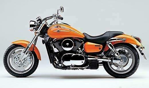 Flock slag hul Kawasaki VN 1600 Mean Streak