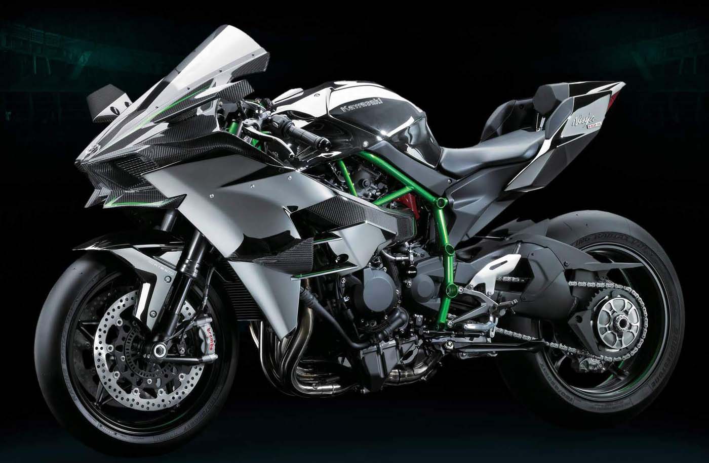 laser Fortov ustabil 216 Kawasaki Ninja H2R