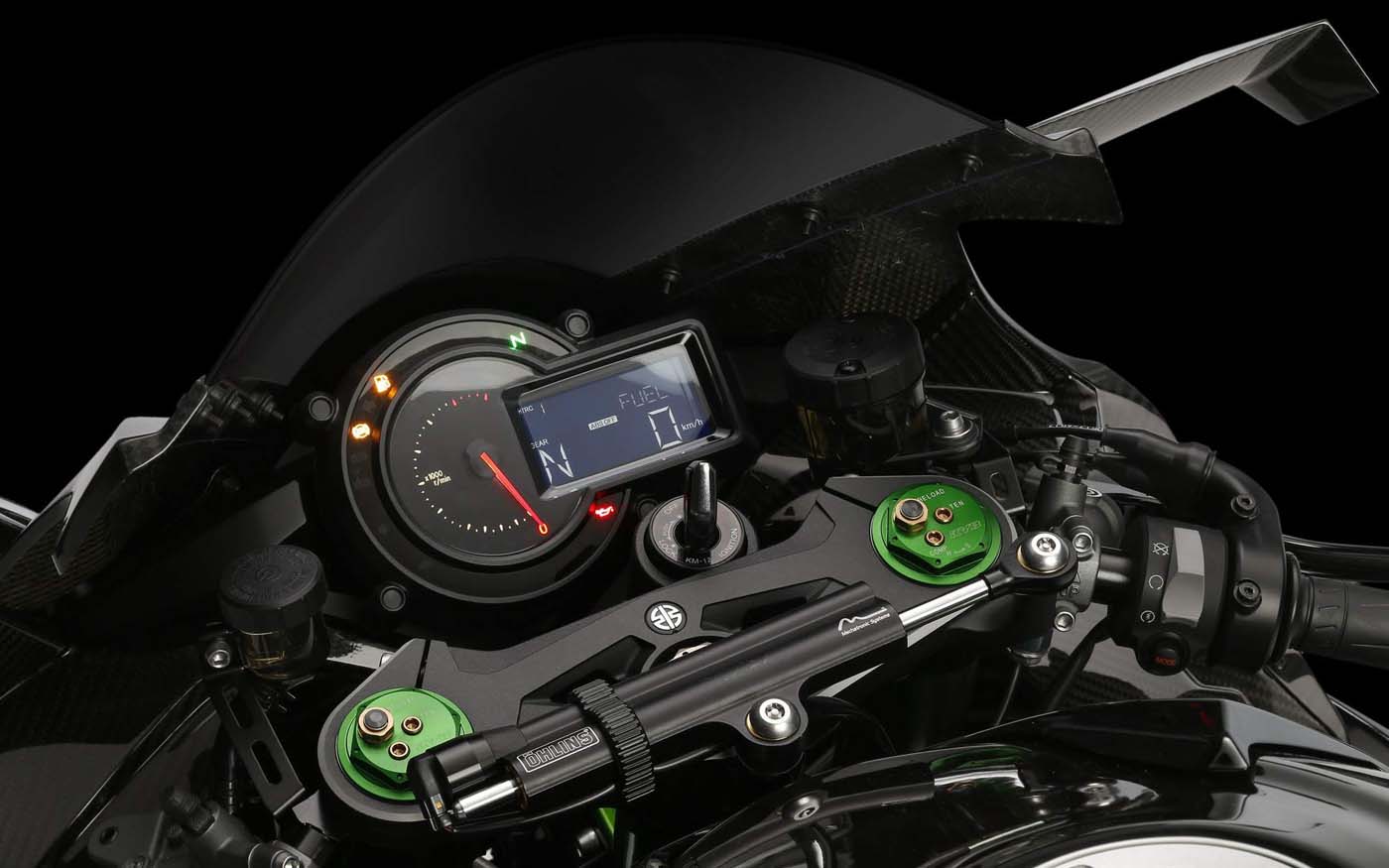 laser Fortov ustabil 216 Kawasaki Ninja H2R