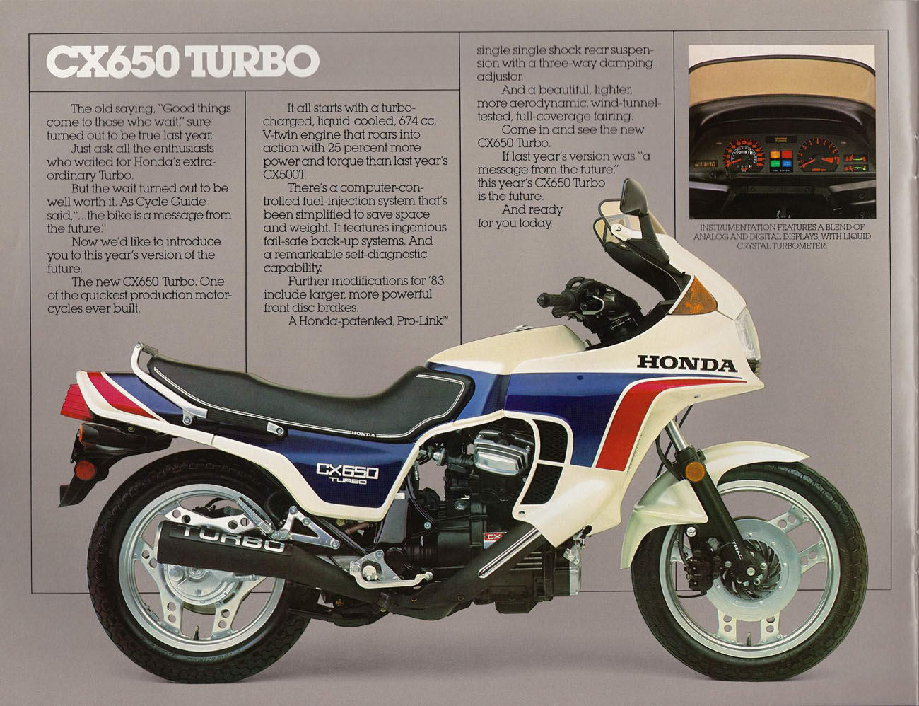 1984 Honda CX500 Turbo - Moto.ZombDrive.COM