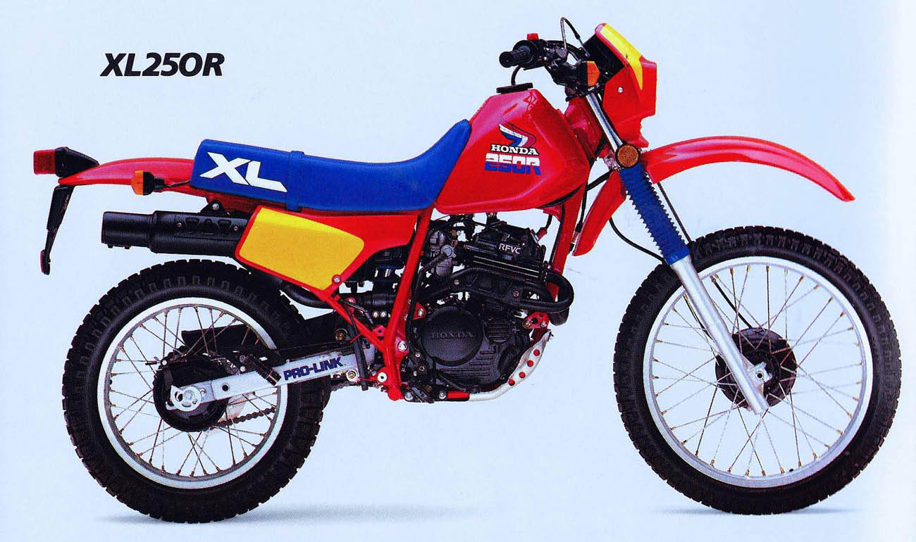 1985 Honda Xl 250r