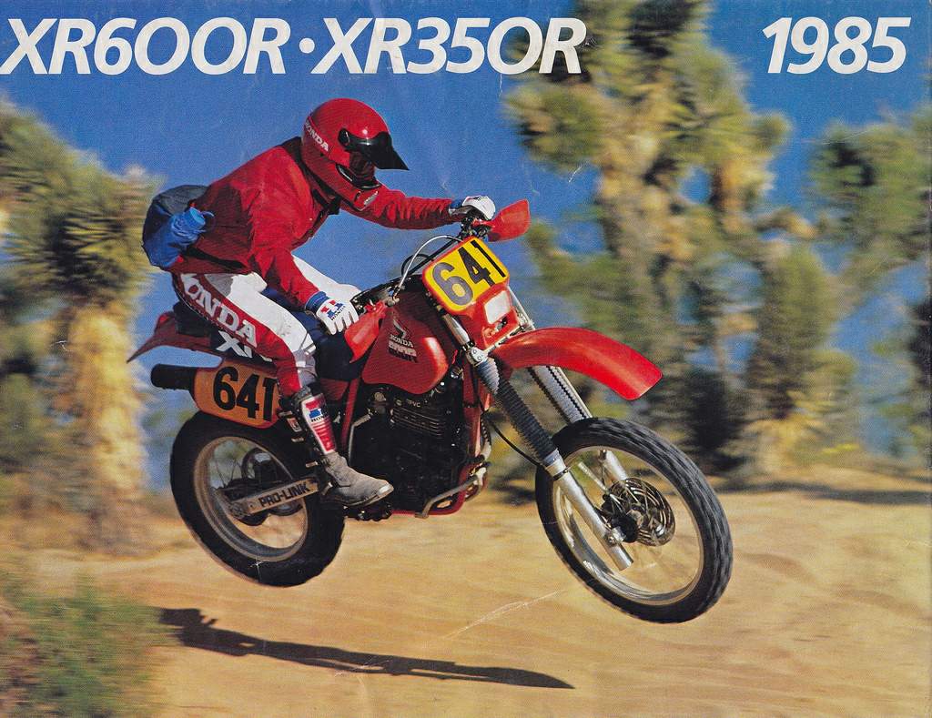 1988 xr600r specs