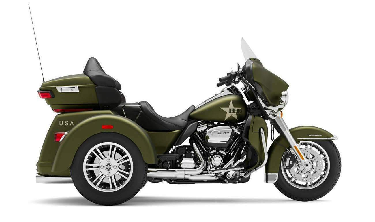 2022 Harley Davidson Tri Glide Ultra G.I. - Enthusiast Collection