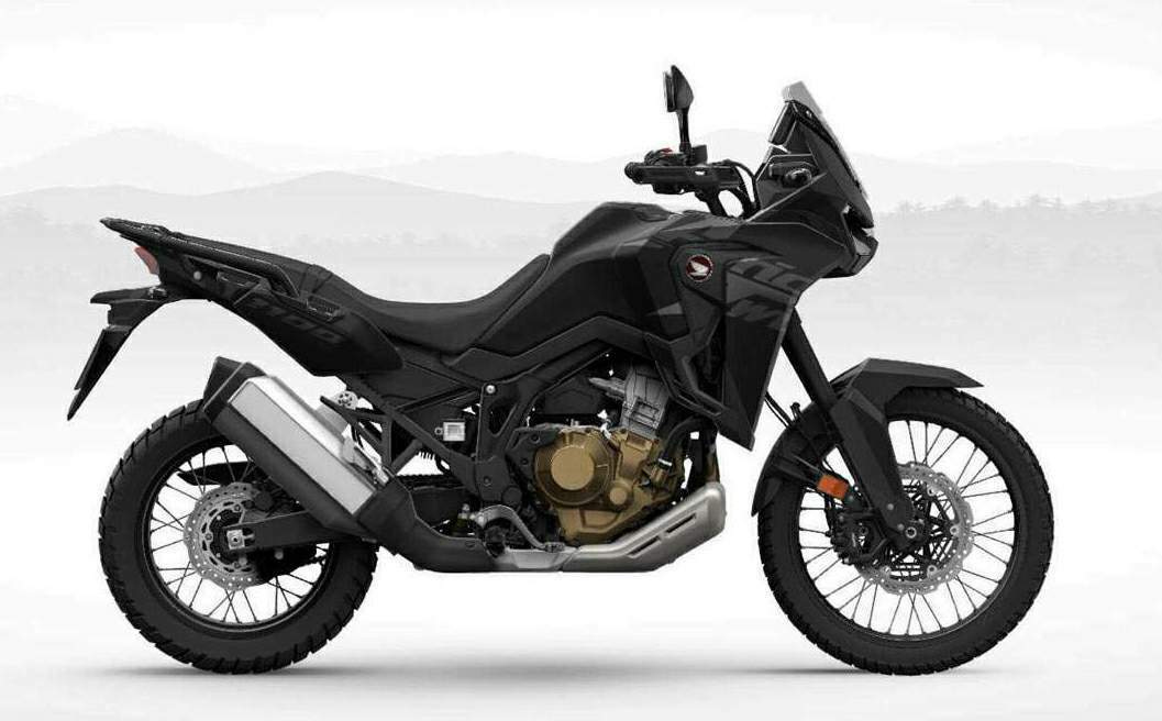 Support GPS/téléphone Pour Honda CRF1100L Africa Twin – Montage Guidon, Acier Inoxydable, Compatible 12/22 Mm – Noir