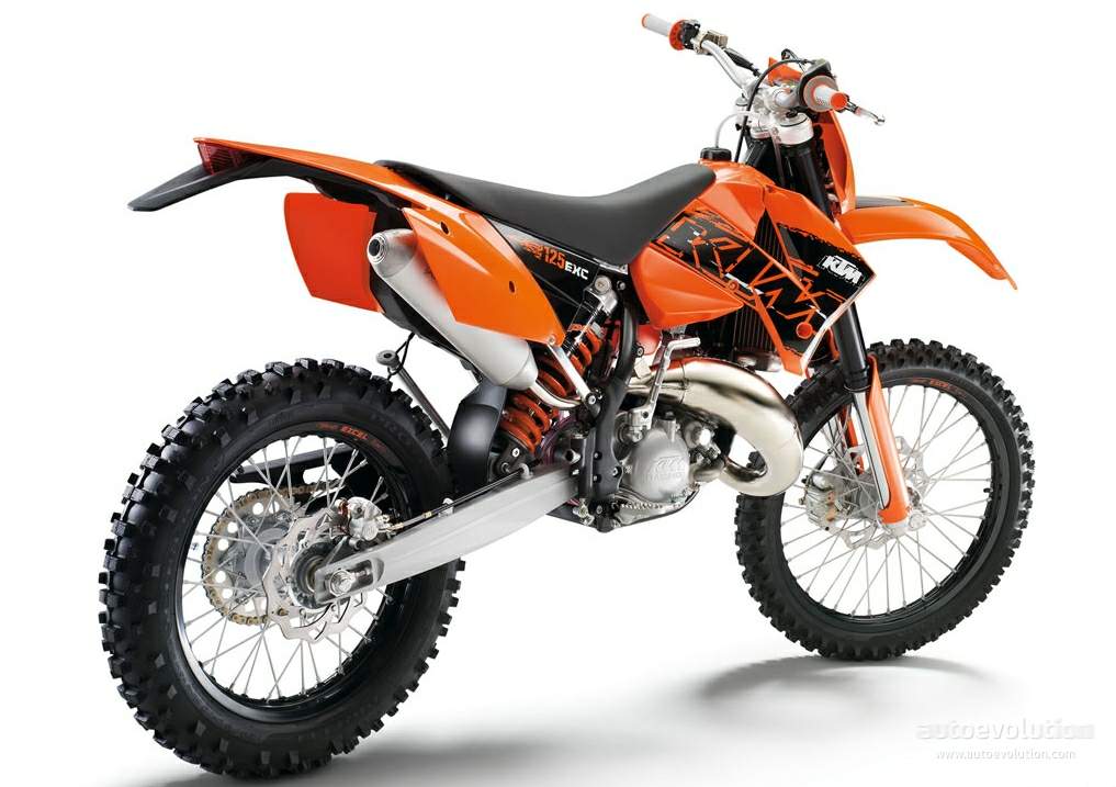 lente Jugando ajedrez Al por menor KTM 125 EXC Enduro