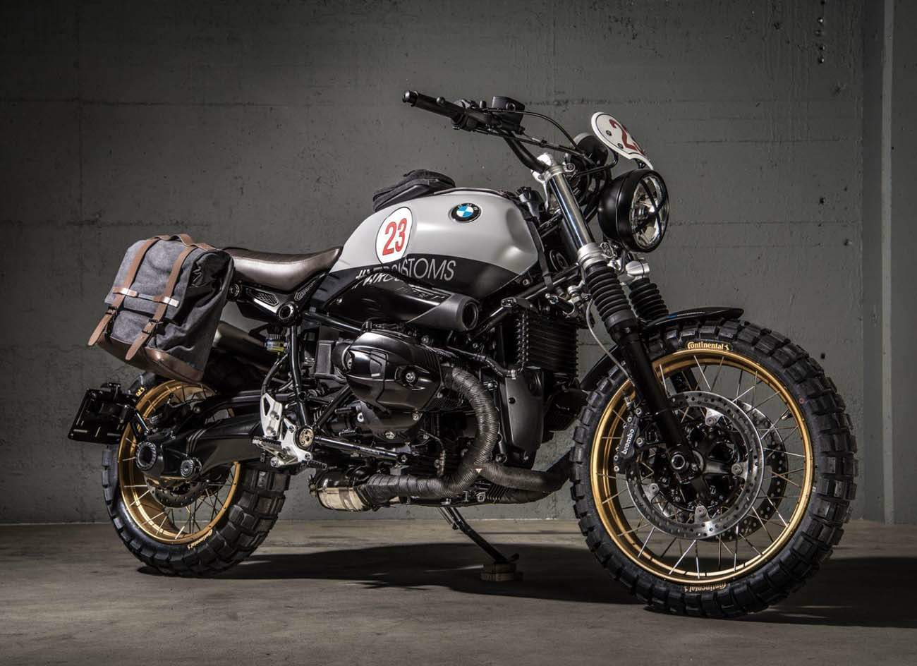 BMW R nine T Scrambler by VTR Customs