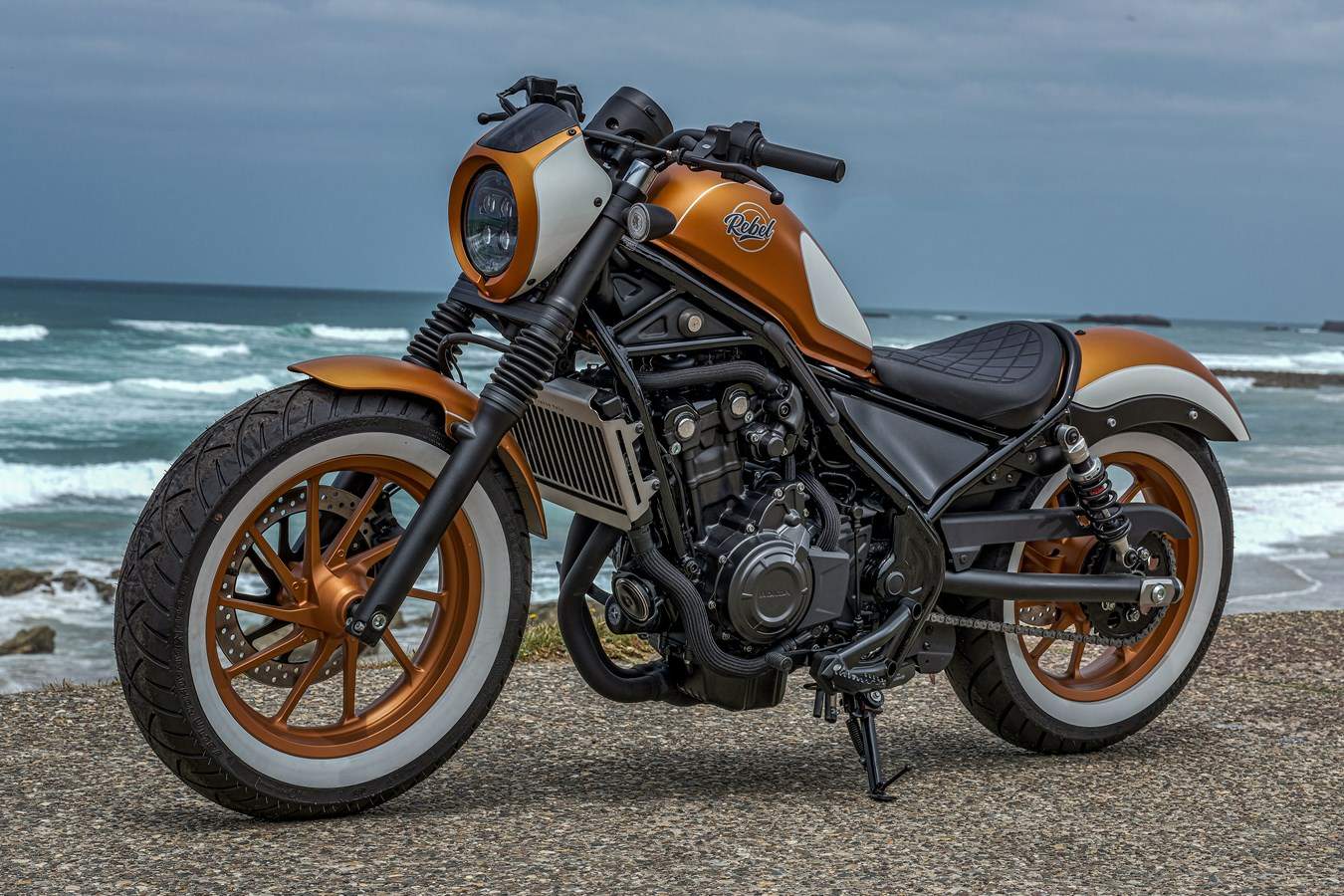 2022 Honda CMX500 and CMX1100 Rebels Custom Wheels and Waves