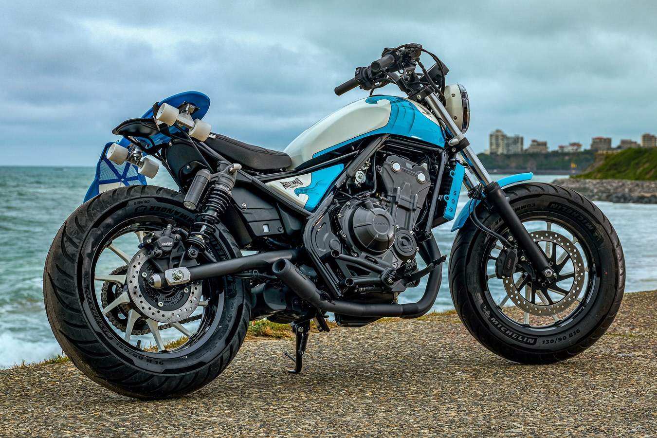 2022 Honda CMX500 and CMX1100 Rebels Custom Wheels and Waves