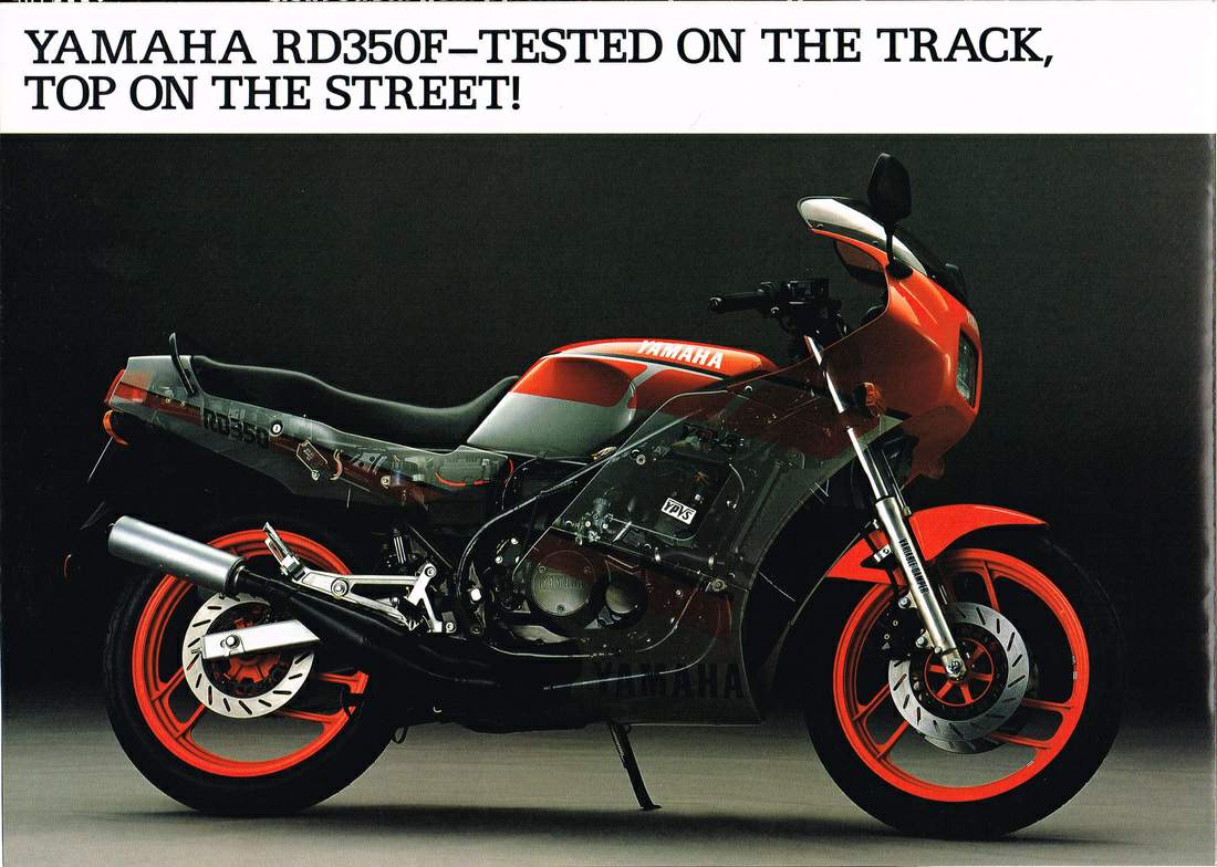 Yamaha RD 350 YPVS F Verkleidungsunterteil wie original 