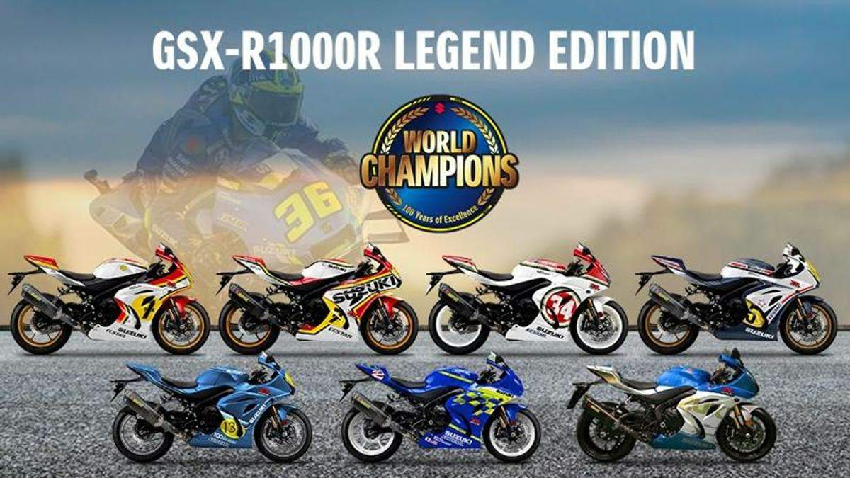 21 Suzuki Gsx R 1000r Legends Edition